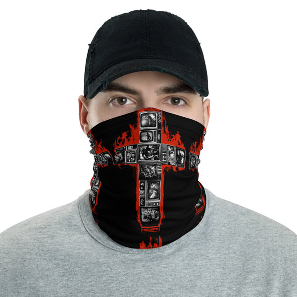 [riot] #FAKENEWS NECK GAITER